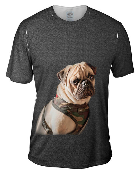 Ready For Trouble Pug Mens T-Shirt