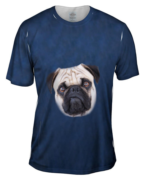 I Mean Business Pug Mens T-Shirt