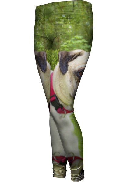 Pug Of Honor&nbsp;Womens Leggings