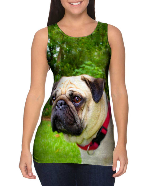 Pug Of Honor&nbsp;Womens Tank Top
