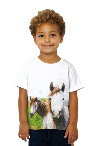 Kids Horse With Golden Mane