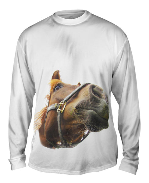 Big Mouth Horse&nbsp;Mens Long Sleeve