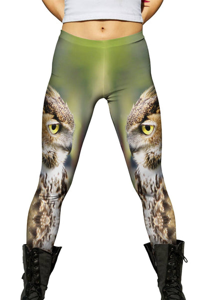Furry Owl Womens Leggings