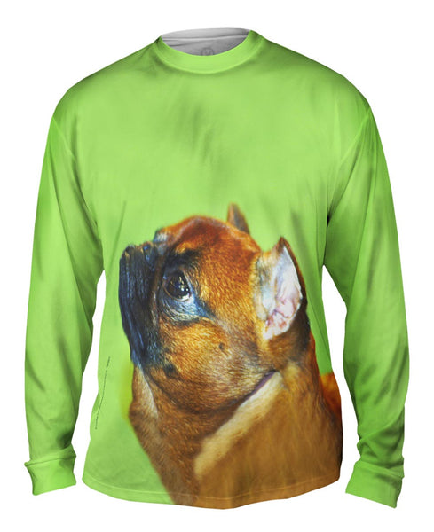 Aspirational Little Brown Pug&nbsp;Mens Long Sleeve