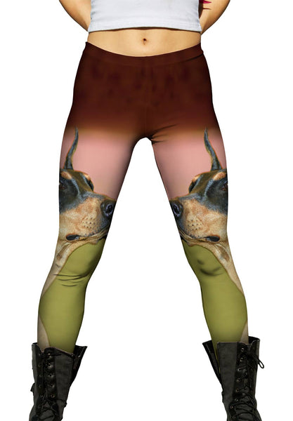 Aspirational Doberman&nbsp;Womens Leggings