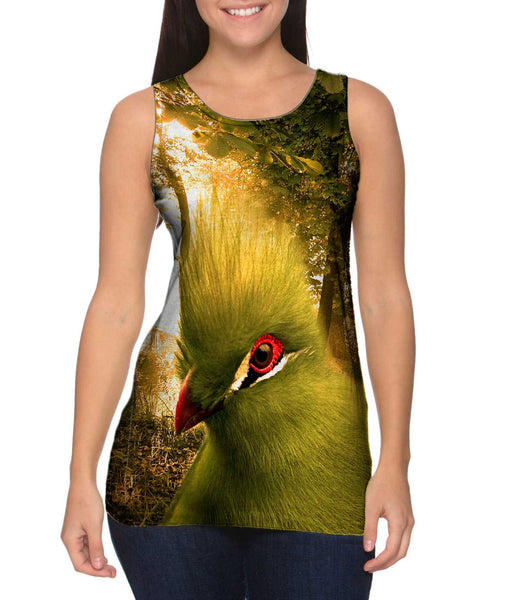 Green Taraco Parrot&nbsp;Womens Tank Top