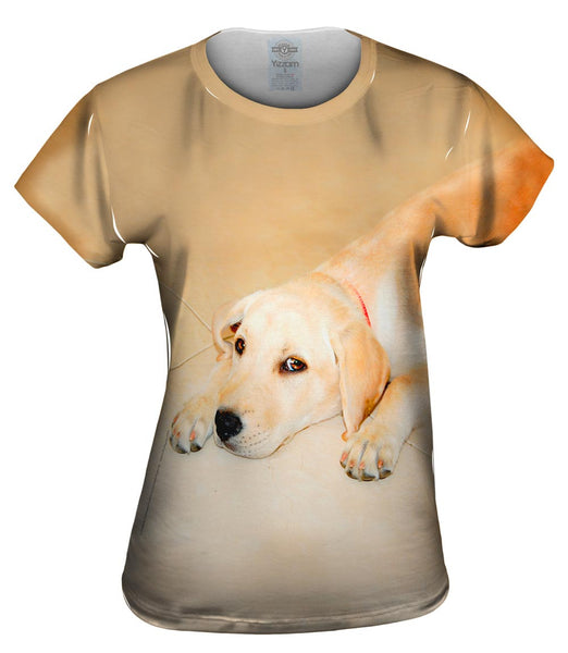 Golden Lab Cooling Off Womens Top