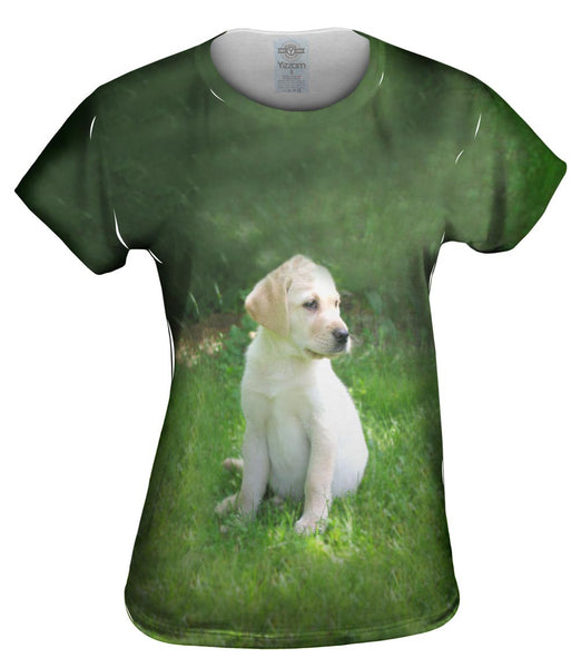 Young Golden Lab Womens Top