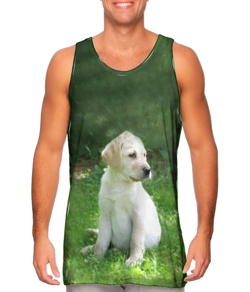 Young Golden Lab Mens Tank Top