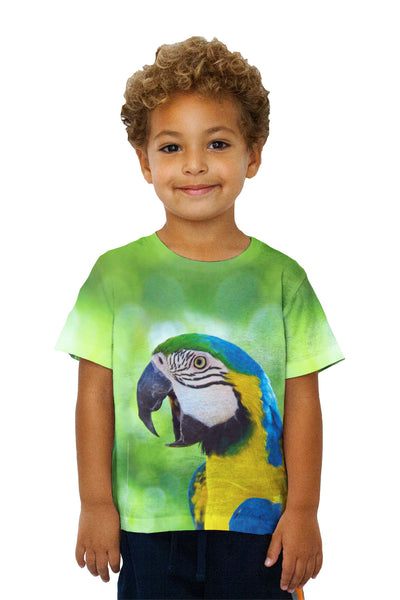 Kids Talking Parrot Kids T-Shirt