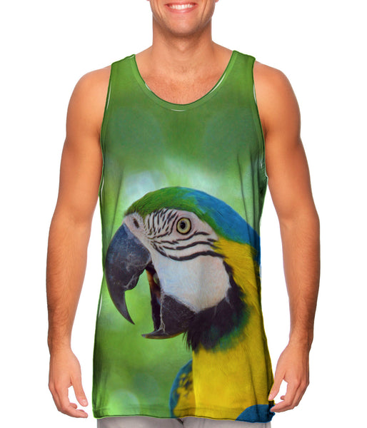 Talking Parrot&nbsp;Mens Tank Top