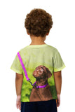 Kids Obedient Chocolate Lab