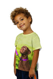 Kids Obedient Chocolate Lab