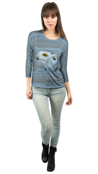 Snow Owls&nbsp;Womens 3/4 Sleeve