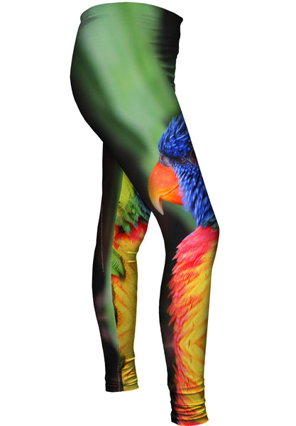 Rainbow Parrot&nbsp;Womens Leggings