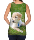 Golden Lab Puppy Relaxing