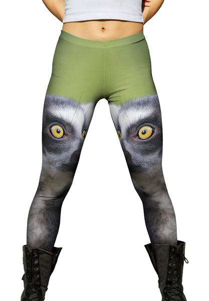 Full Attentention Grey Lemur&nbsp;Womens Leggings