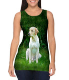 Golden Lab In Garden