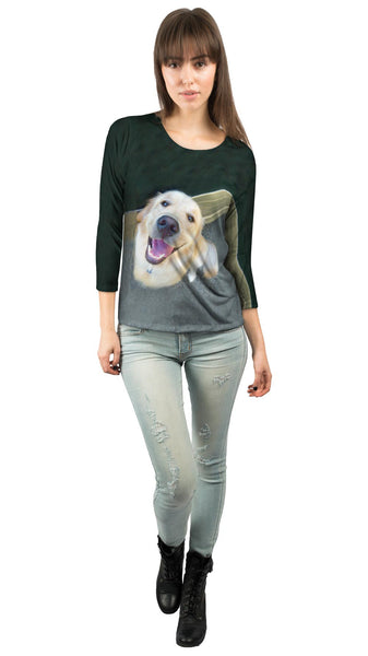 Love The Love Golden Lab Womens 3/4 Sleeve
