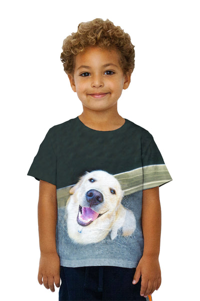 Kids Love The Love Golden Lab Kids T-Shirt