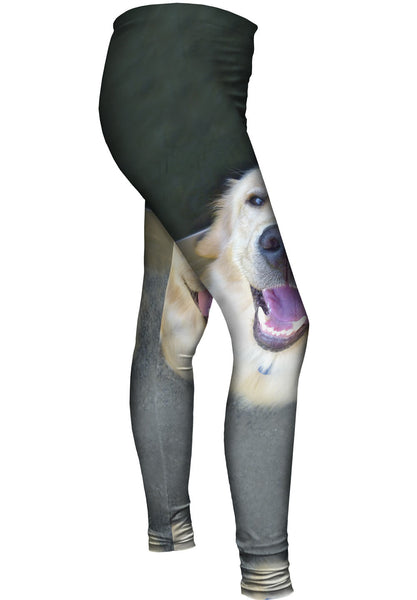 Love The Love Golden Lab Womens Leggings