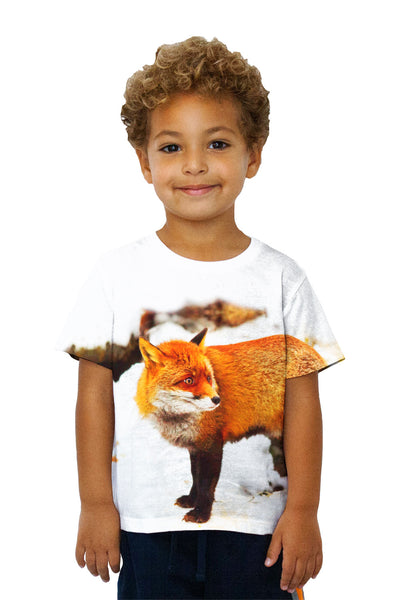 Kids Orange Fox&nbsp;Kids T-Shirt