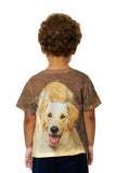 Kids Fluffy Tailed Golden Lab
