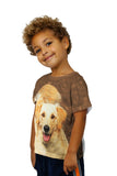 Kids Fluffy Tailed Golden Lab