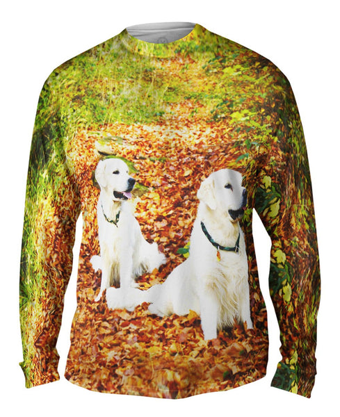 White Labs Among Leaves Mens Long Sleeve