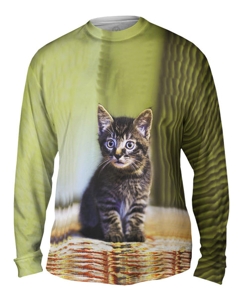 Cute Kitten&nbsp;Mens Long Sleeve
