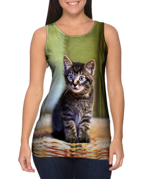 Cute Kitten&nbsp;Womens Tank Top