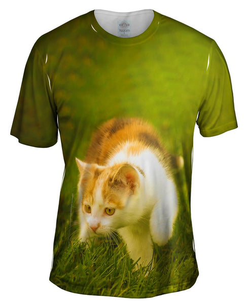 Kitten On The Prowl Mens T-Shirt