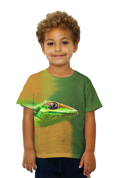 Kids Green Lizard&nbsp;Kids T-Shirt