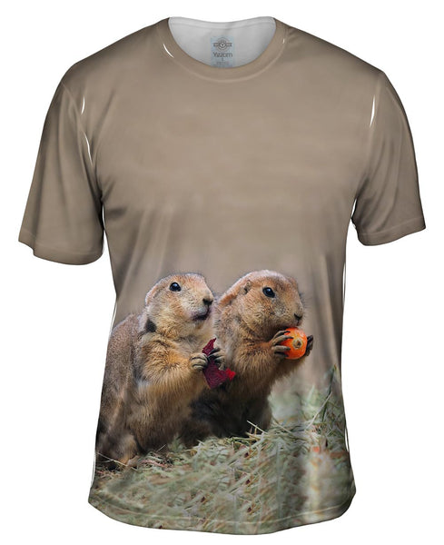 Fall Prairie Dogs Mens T-Shirt