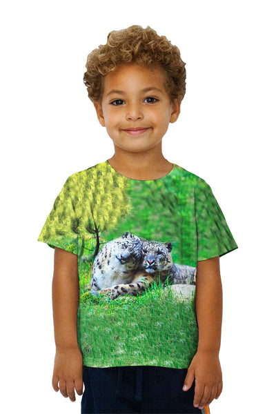 Kids Hugging Snowleapords&nbsp;Kids T-Shirt
