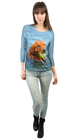 Golden Lab Waterplay