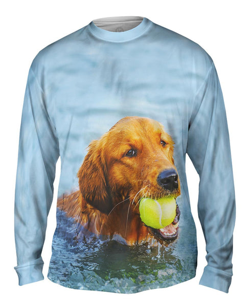 Golden Lab Waterplay Mens Long Sleeve