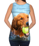 Golden Lab Waterplay