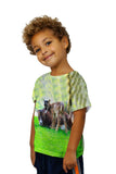 Kids Happy Goat Family