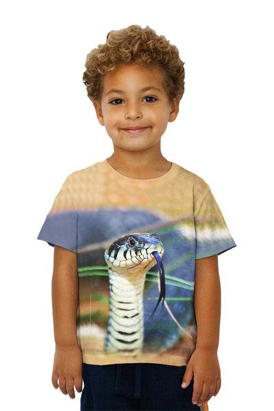 Kids Evil Snake Stare Kids T-Shirt