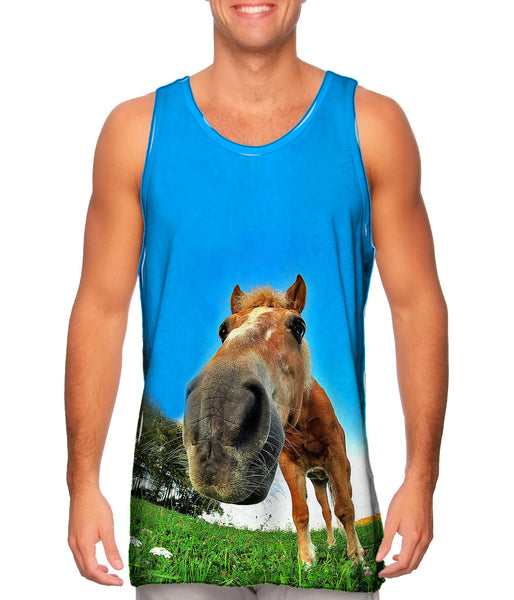 Funny Horse Snout&nbsp;Mens Tank Top