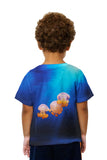 Kids Purple Jellyfish Underwater