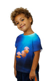 Kids Purple Jellyfish Underwater