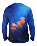 Purple Jellyfish Underwater