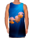 Purple Jellyfish Underwater