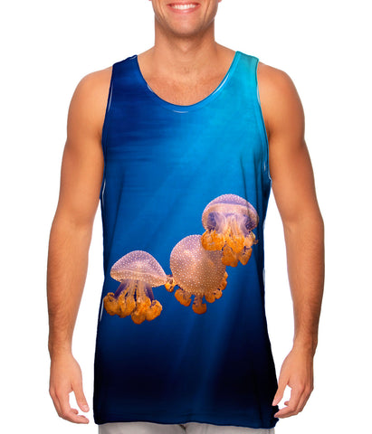 Purple Jellyfish Underwater