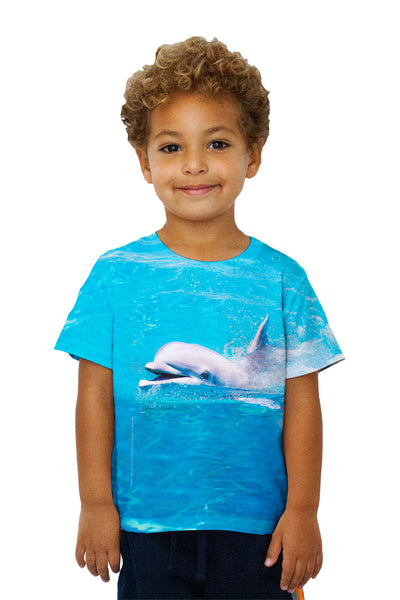 Kids Happy Dolphin Kids T-Shirt