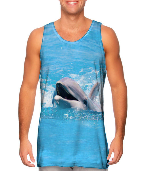 Swimming Dolphin&nbsp;Mens Tank Top