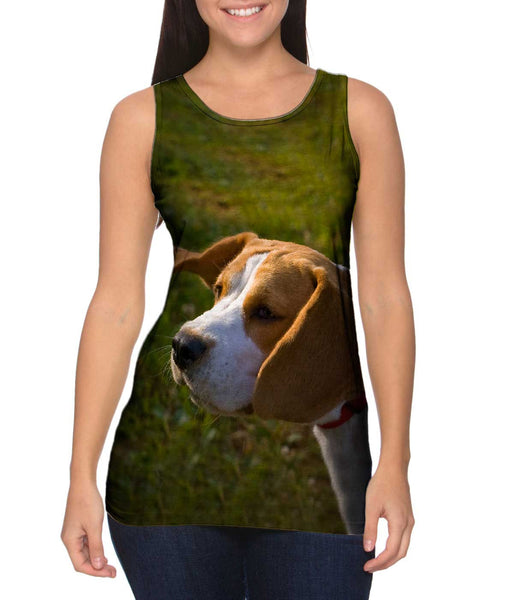 Beagle Ears Flopping&nbsp;Womens Tank Top