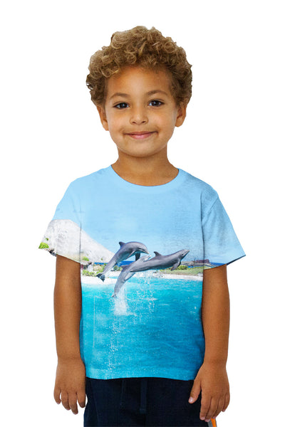 Kids Jumping Dolphin&nbsp;Kids T-Shirt